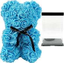 Load image into Gallery viewer, Rosette Bear™ - Rose Teddy Bear
